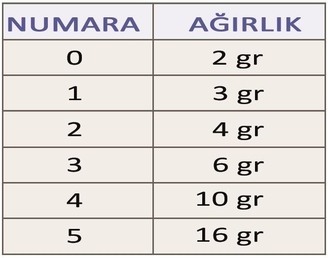 EFFE Aglia Spinner Kaşık Turna Levrek Alabalık Meps Kaşığı HG2109 Özellik Tablosu