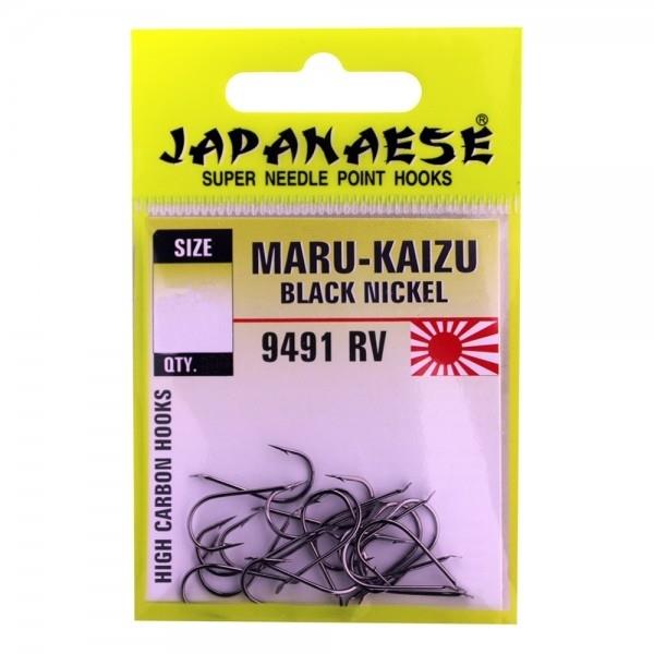 EFFE Japanese Maru-Kaizu 9491 RV Çapari Olta İğnesi Çapraz Siyah