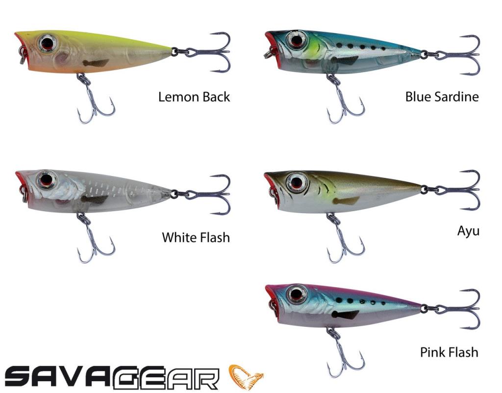 Savage Gear 3D Minnow Pop Walker 4,3cm 3g Suni Yem Popper